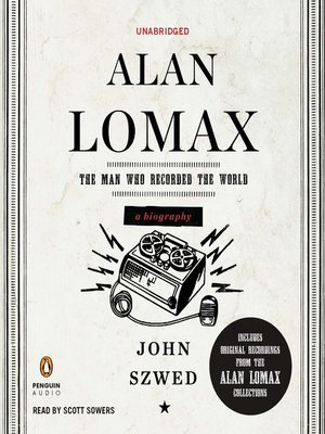 cover image of Alan Lomax